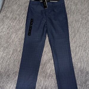 Banana Republic Navy plaid Pants